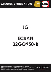 LG UltraGear 32GQ950-B Manuel D'utilisation