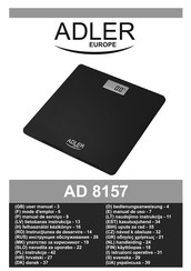 Adler europe AD 8157 Mode D'emploi