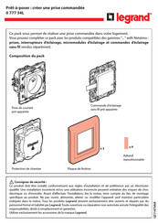 LEGRAND 0 777 34L Manuel D'installation