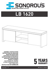 Sonorous LB 1620 Instructions De Montage