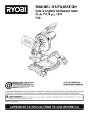 Ryobi P551 Manuel D'utilisation