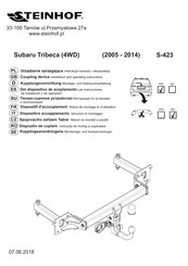 Steinhof S-423 Notice De Montage Et D'utilisation