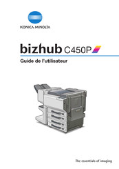 Konica Minolta C450P Guide De L'utilisateur