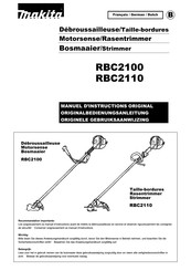 Makita RBC2100 Manuel D'instructions Original