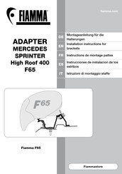 Fiamma F65 400 Instructions De Montage