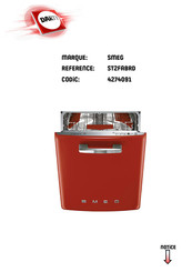 Smeg ST2FABRD Guide D'utilisation