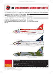 Hornby Hobbies AIRFIX F3 Mode D'emploi