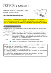 Hitachi LP-EX5002 Guide D'utilisation