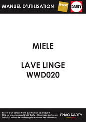 Miele WWD 120 Mode D'emploi