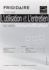 Frigidaire LAD304NUL Utilisation Et L'entretien