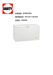 Whirlpool AFG 651-B Fiche Produit