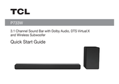 TCL P733W Guide De Démarrage Rapide