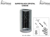 Aurlane Paris SUPER BLACK CRYSTAL CAB23E Mode D'emploi