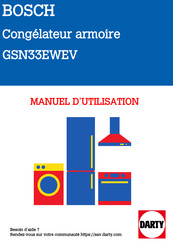 Bosch GSN33EWEV Notice D'utilisation