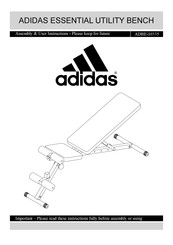 Adidas ESSENTIAL ADBE-10335 Instructions De Montage Et D'utilisation