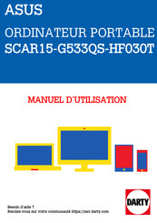 Asus SCAR15-G533QS-HF030T Manuel D'utilisation