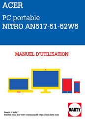 Acer NITRO AN517-51-52W5 Manuel D'utilisation