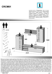 Forte CRCM01 Notice De Montage