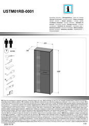 Forte USTM01RB-0001 Notice De Montage