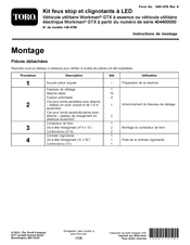 Toro 140-4785 Instructions De Montage
