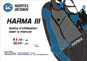 Kortel Design KARMA III Notice D'utilisation