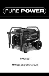 PurePower PP12500T Manuel De L'opérateur