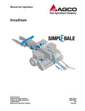 AGCO SimplEbale Manuel De L'opérateur