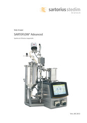 Sartorius Stedim Biotech SARTOFLOW Advanced Mode D'emploi