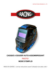 Racing RACFS1 Mode D'emploi