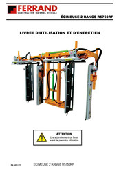 Ferrand R5750RF Livret D'utilisation Et D'entretien