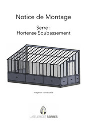 L'Atelier des Serres Hortense Soubassement Notice De Montage