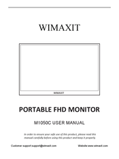 WIMAXIT M1050C Manuel D'utilisation