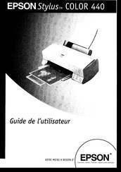 Epson Stylus COLOR 440 Guide De L'utilisateur