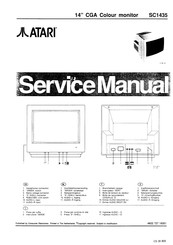 Atari SC1435 Manuel De Service