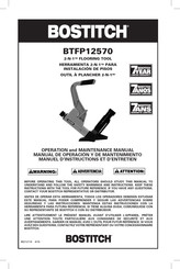 Bostitch BTFP12570 Manuel D'instructions Et D'entretien