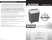 Aurora AU1215XB Mode D'emploi