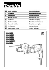 Makita HR2450 Manuel D'instructions