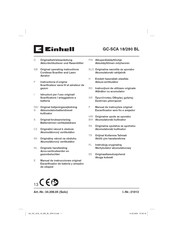 EINHELL GC-SCA 18/280 BL Instructions D'origine