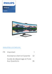 Philips Brilliance 499P9 Mode D'emploi