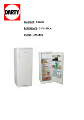 Fagor 3 FS-18LA Guide D'installation & D'utilisation