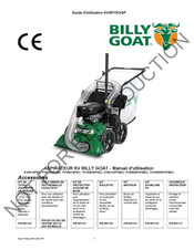 Billy Goat TKV650SPHFBEU Guide D'utilisation