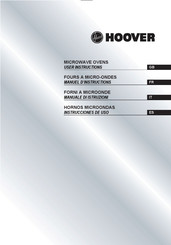 Hoover H-MICROWAVE 100 HMG201X Manuel D'instructions