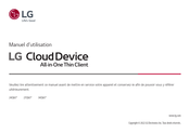 LG Cloud Device 24CQ65 Serie Manuel D'utilisation