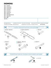 Siemens BD2-AP-2 Instructions De Montage