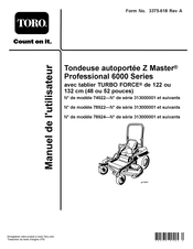 Toro 78922 Manuel De L'utilisateur