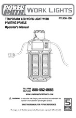 PowerSmith Work Lights PTLK56-100 Manuel D'utilisation