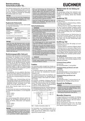 EUCHNER TQ1-1211SG024-5000 Manuel D'utilisation