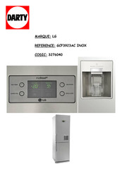 LG GCF3923AC INOX Mode D'emploi