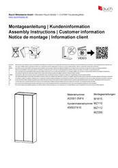 Rauch AG591.0NF4 Notice De Montage