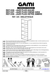 Gami JAZZ PLUS K27 325 Instructions De Montage